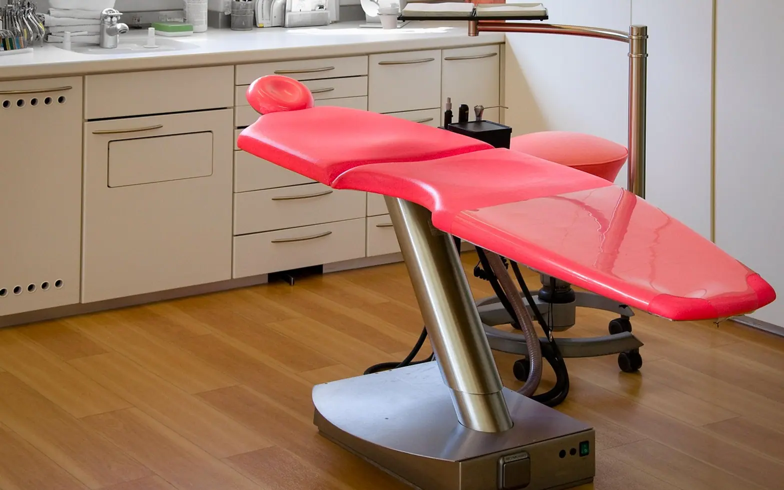Clinic, doctor and chair