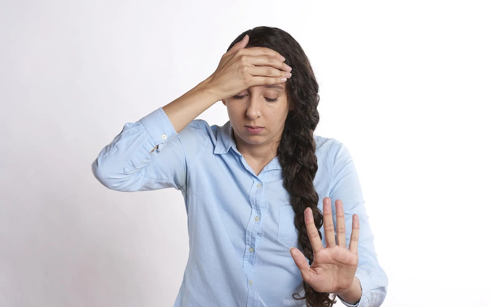 Upset, overwhelmed and stress